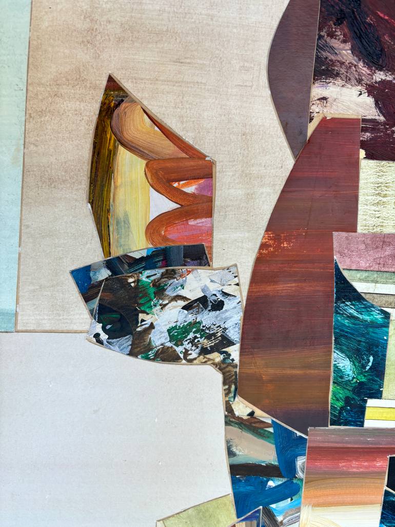 Original Abstract Time Painting by Jason Wright