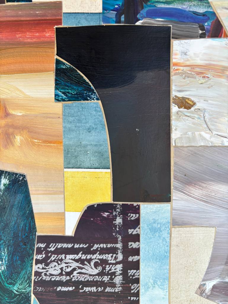 Original Abstract Time Painting by Jason Wright