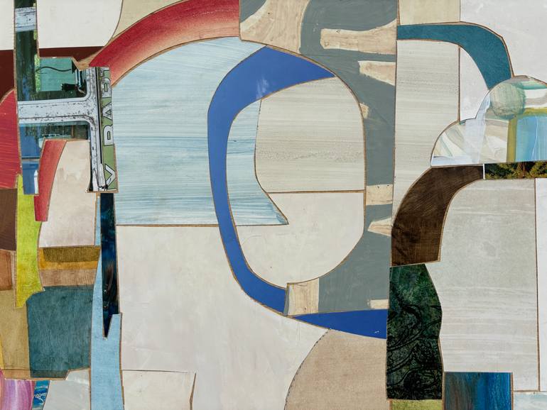 Original Abstract Love Mixed Media by Jason Wright