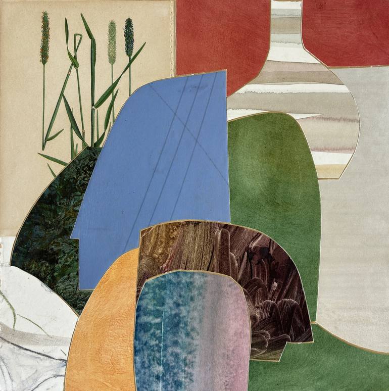 Print of Abstract Beach Mixed Media by Jason Wright
