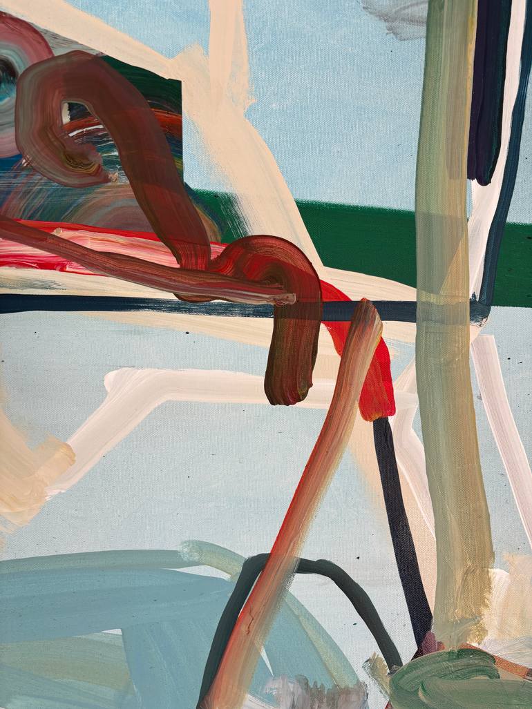 Original Abstract Love Painting by Jason Wright