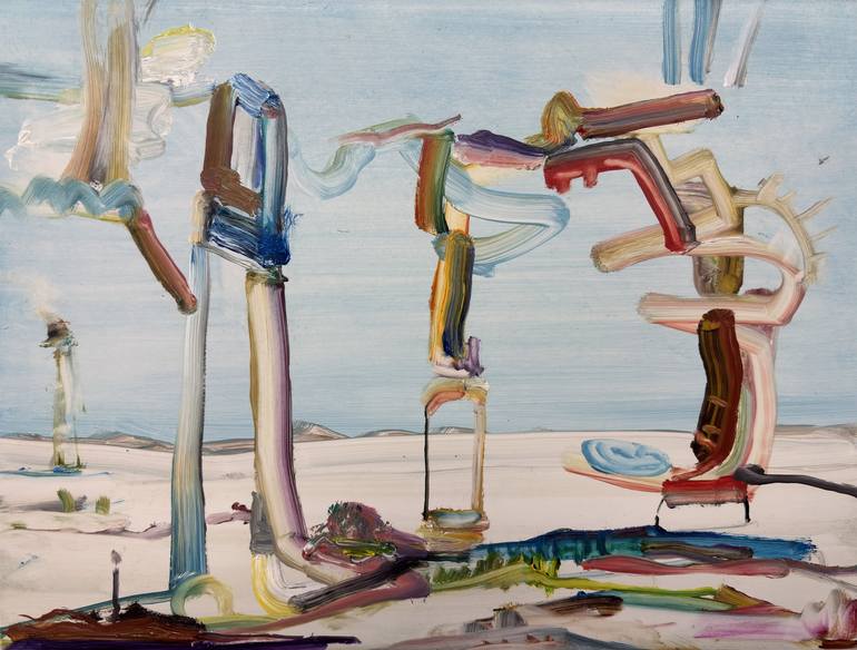 Print of Abstract Cartoon Paintings by Jason Wright