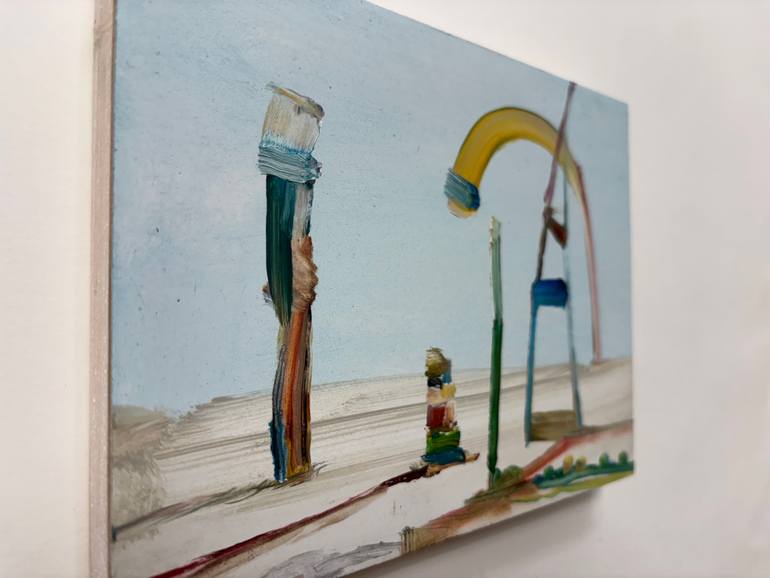 Original Abstract Erotic Painting by Jason Wright