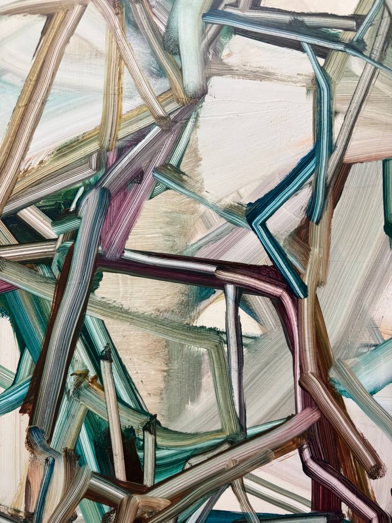 Original Abstract Patterns Painting by Jason Wright