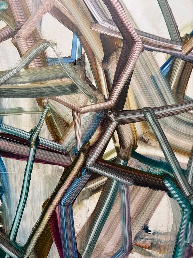 Original Abstract Patterns Painting by Jason Wright