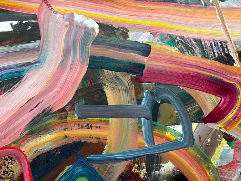 Original Abstract Expressionism Abstract Painting by Jason Wright