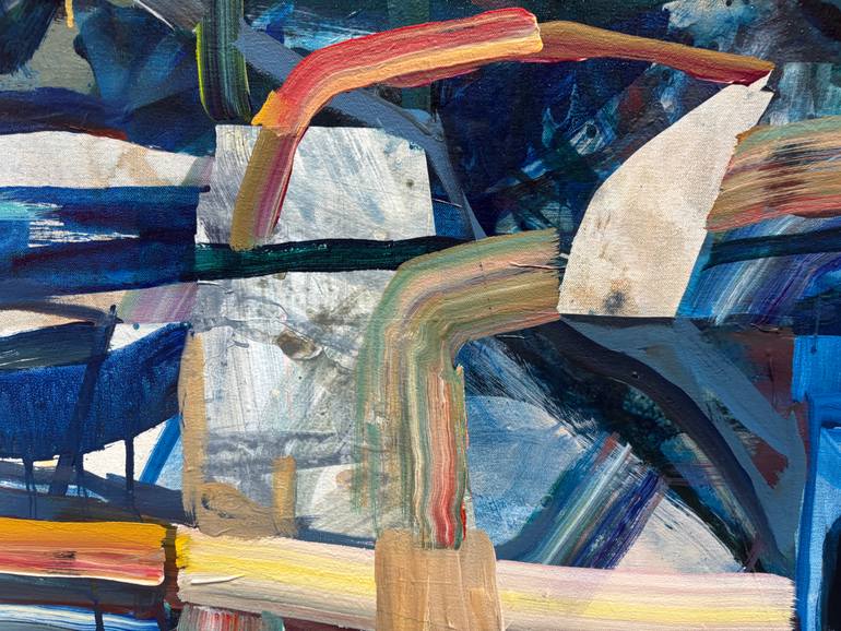 Original Abstract Expressionism Abstract Painting by Jason Wright