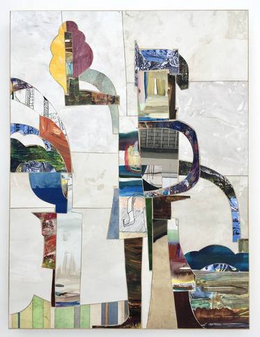 Original Abstract Collage by Jason Wright