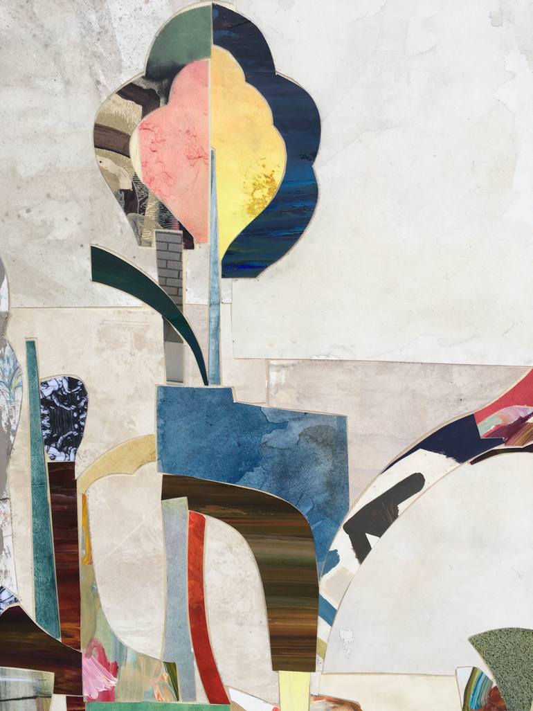 Original Abstract Botanic Painting by Jason Wright