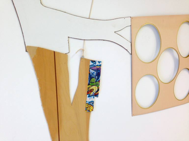 Original Conceptual Abstract Installation by Jason Wright