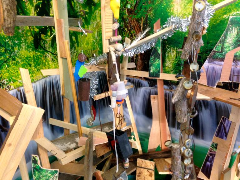 Original Conceptual Abstract Installation by Jason Wright
