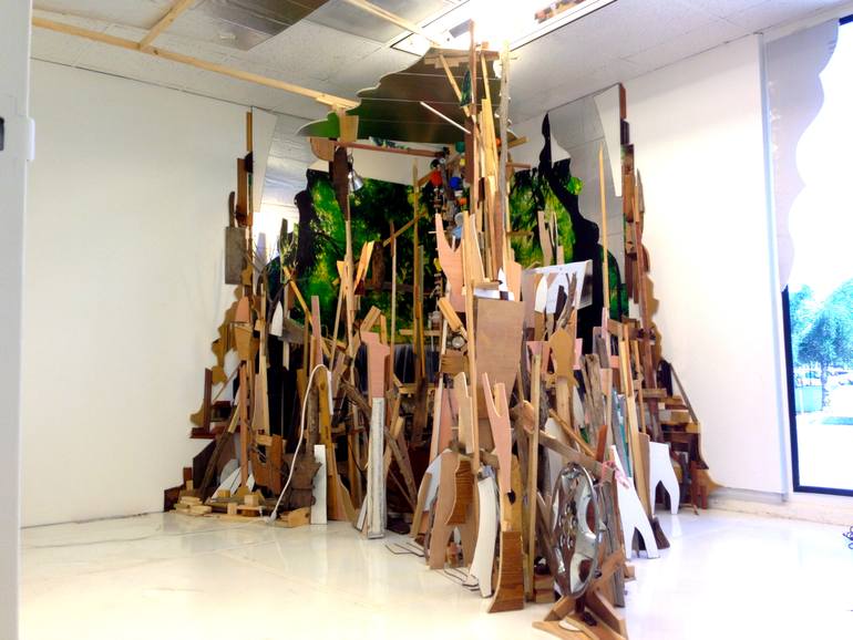 Original Conceptual Abstract Installation by Jason Wright