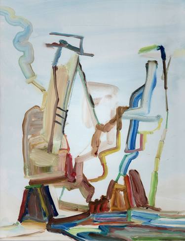 Print of Figurative Abstract Paintings by Jason Wright