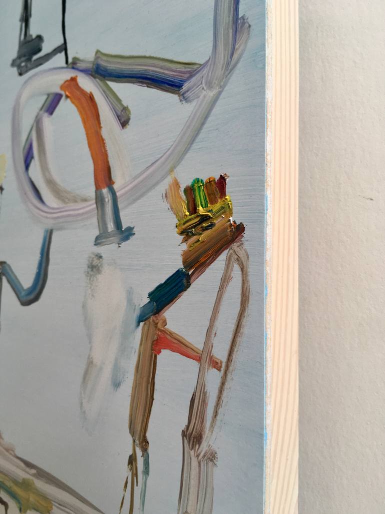 Original Abstract Animal Painting by Jason Wright