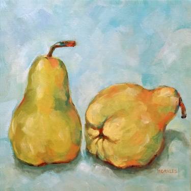Saatchi Art Artist Maria Morales; Paintings, “Pair of Pears” #art