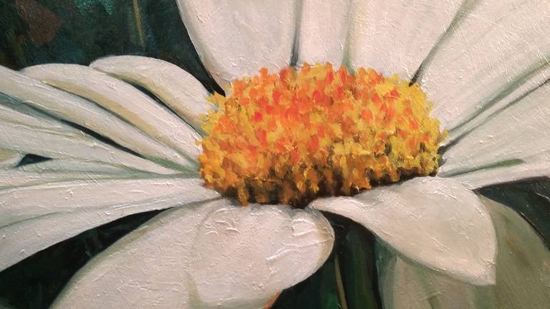 Original Realism Floral Painting by Maria Morales