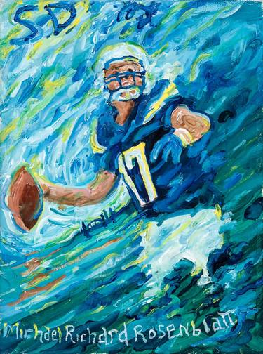 Print of Sports Paintings by Michael Rosenblatt