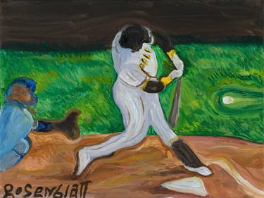 Print of Expressionism Sports Paintings by Michael Rosenblatt
