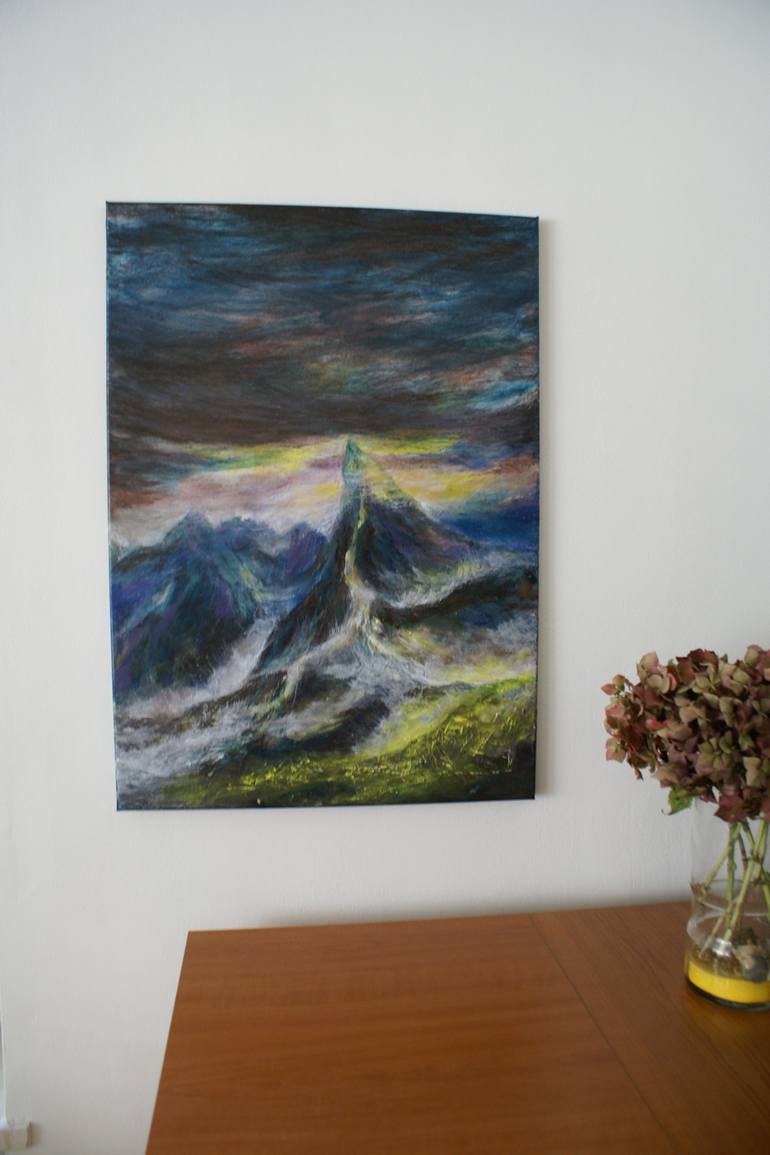 Original Modern Landscape Painting by Olga Bothova