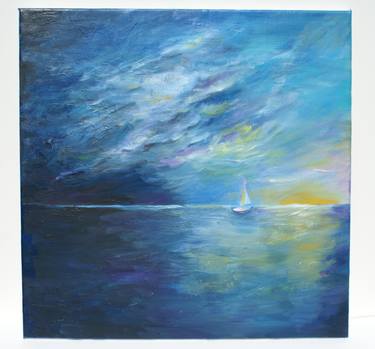 Original Impressionism Seascape Paintings by Olga Bothova