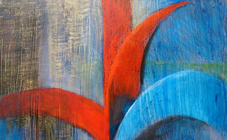 Original Modern Abstract Painting by Olga Bothova