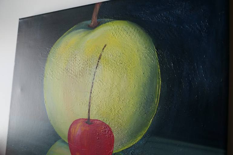 Original Photorealism Still Life Painting by Olga Bothova