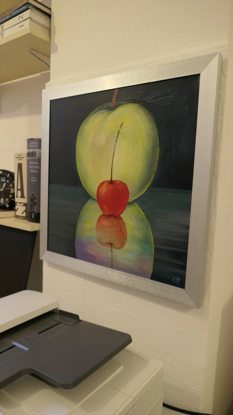 Original Photorealism Still Life Painting by Olga Bothova