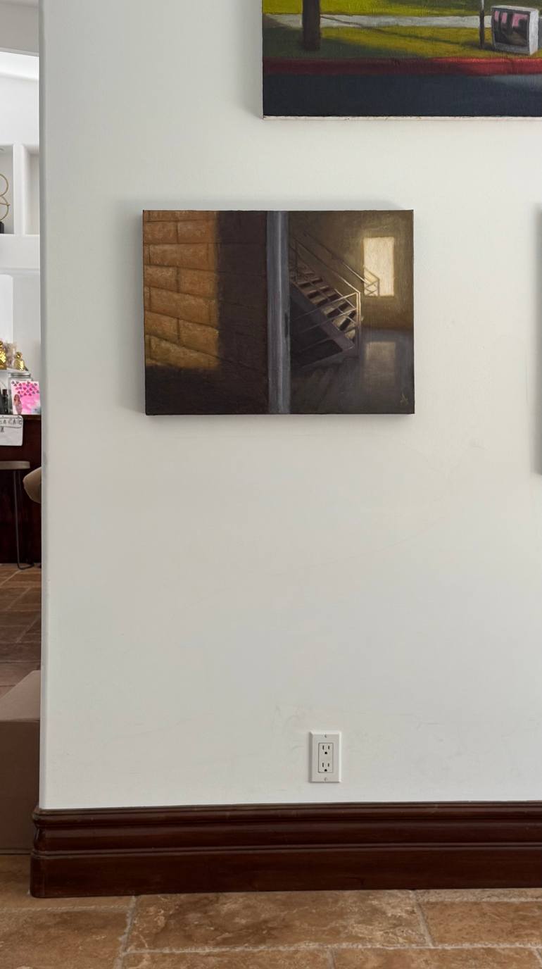 Original Impressionism Architecture Painting by Alex Selkowitz