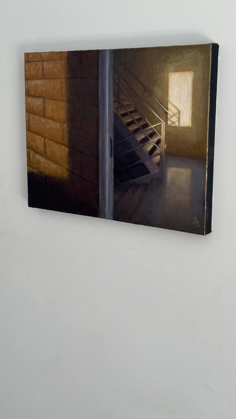 Original Impressionism Architecture Painting by Alex Selkowitz