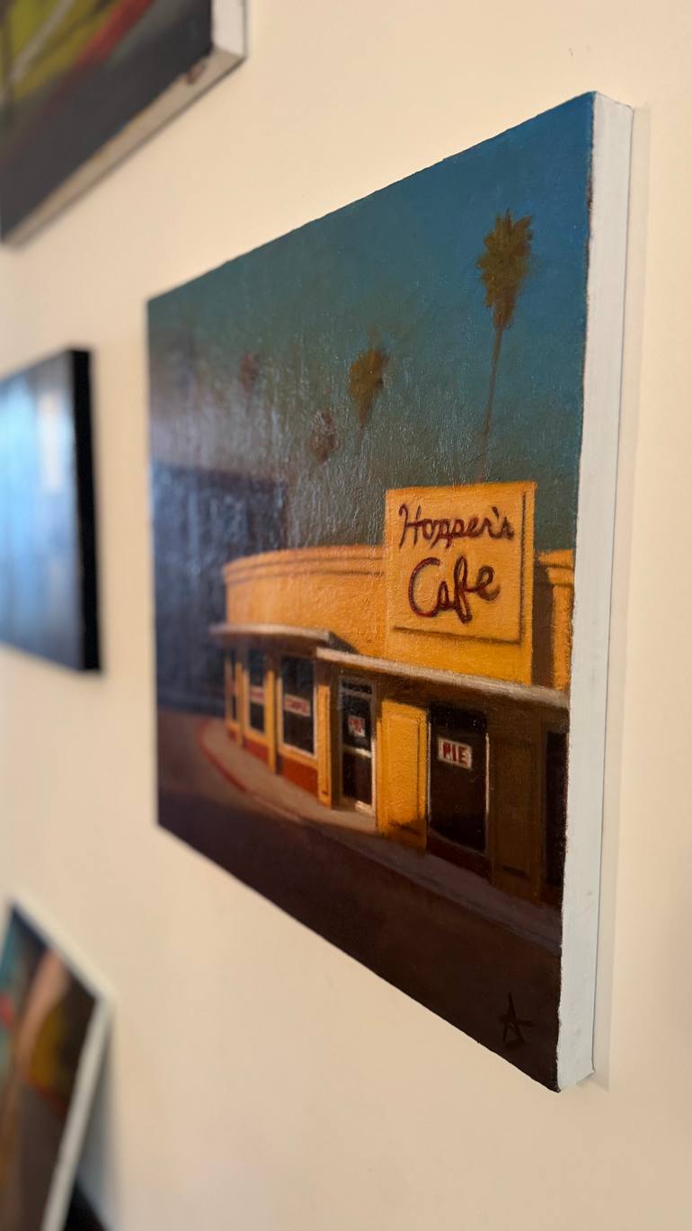 Original Impressionism Architecture Painting by Alex Selkowitz