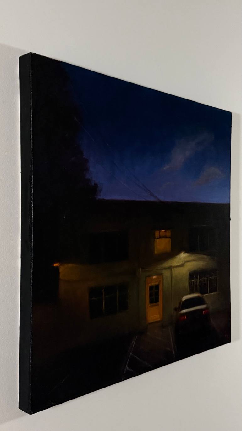 Original Impressionism Landscape Painting by Alex Selkowitz