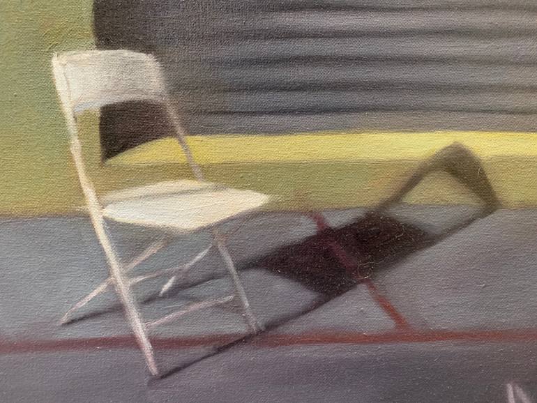 Original Conceptual Landscape Painting by Alex Selkowitz