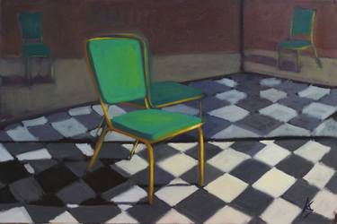 Print of Interiors Paintings by Alex Selkowitz