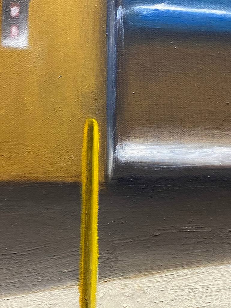 Original Impressionism Architecture Painting by Alex Selkowitz