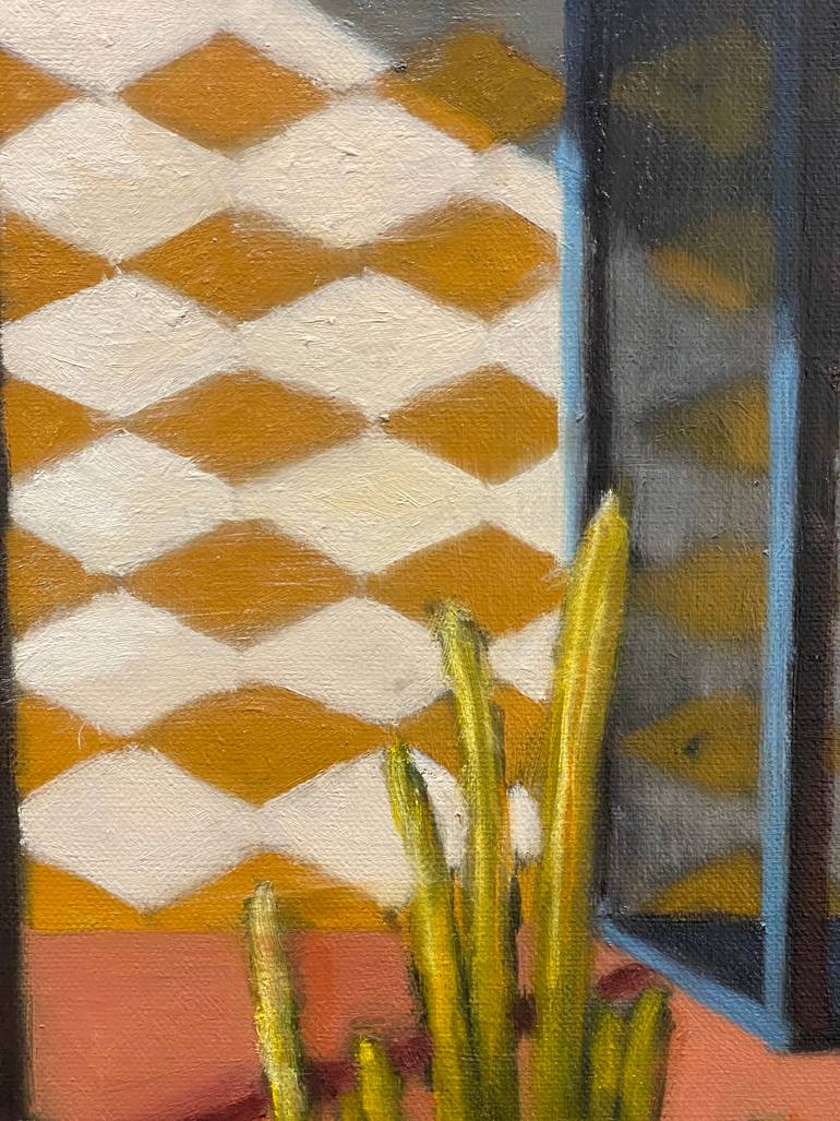 Original Impressionism Architecture Painting by Alex Selkowitz