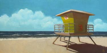 Print of Beach Paintings by Alex Selkowitz