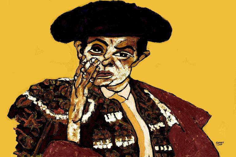 Original Expressionism Celebrity Paintings by Carmen Luna