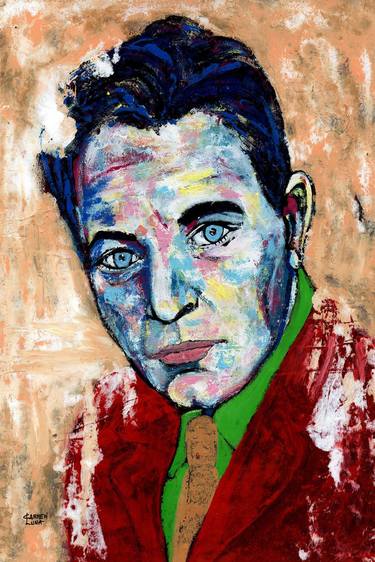 Original Expressionism Pop Culture/Celebrity Paintings by CARMEN LUNA