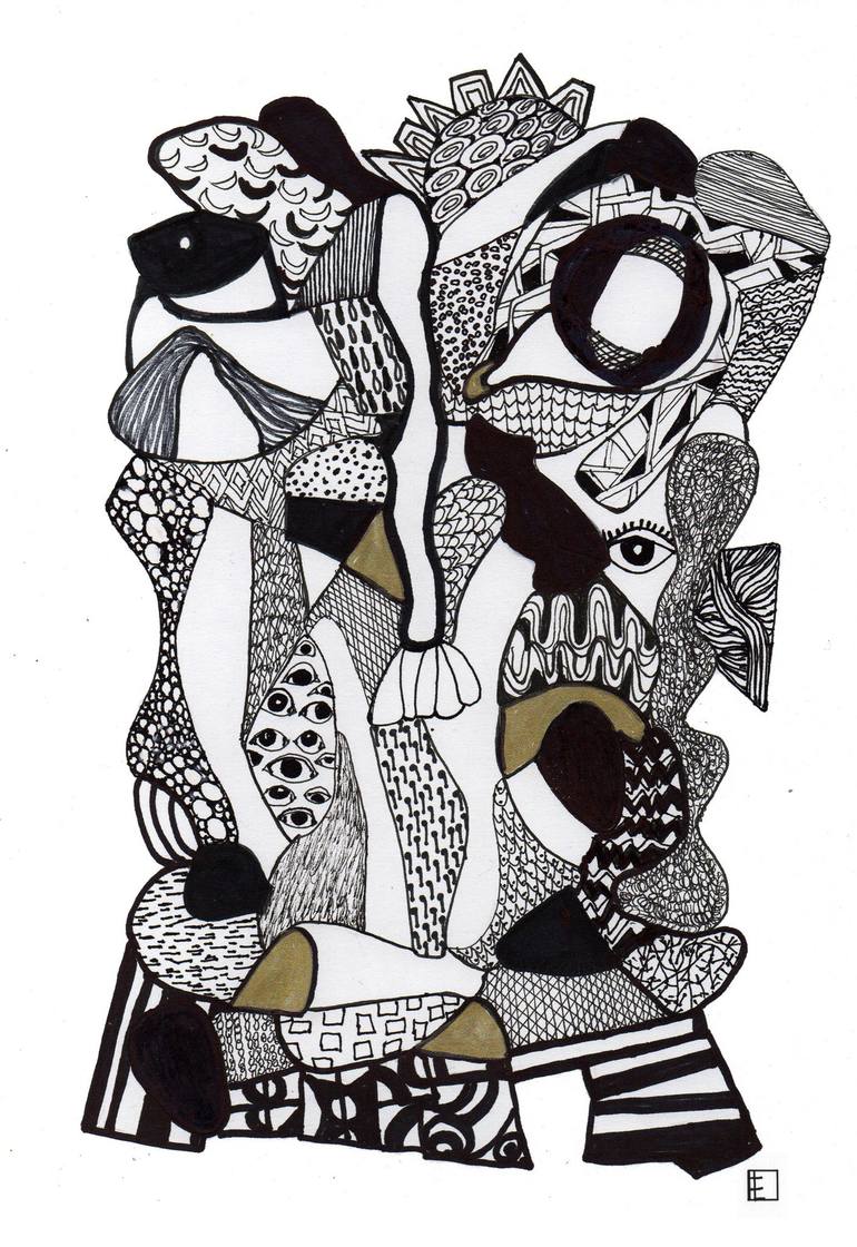 Original  Drawing by carmen luna