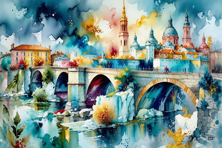 Tunder Mixed Media by Kæthe Fog | Saatchi Art India