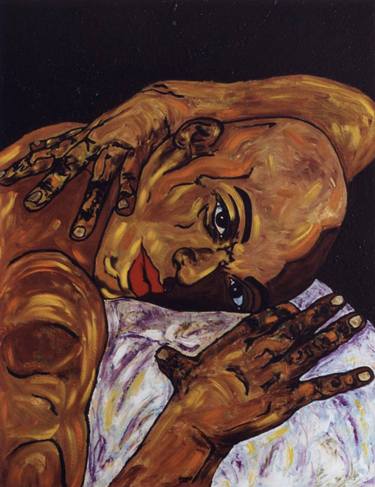 Original Expressionism Erotic Paintings by CARMEN LUNA