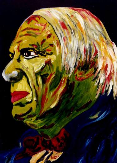 Original Expressionism Celebrity Paintings by CARMEN LUNA