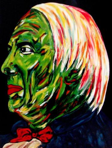 Original Expressionism Celebrity Paintings by CARMEN LUNA