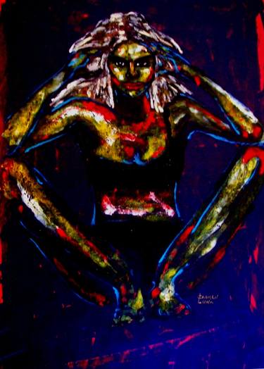 Original Expressionism Women Paintings by CARMEN LUNA