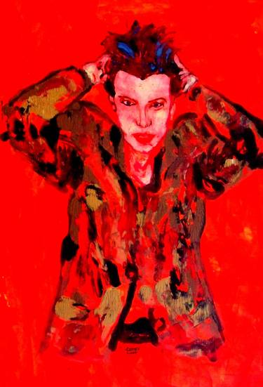 Original Expressionism Women Paintings by CARMEN LUNA