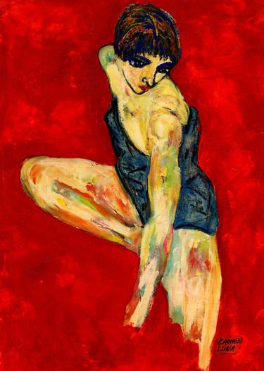 Original Women Paintings by CARMEN LUNA