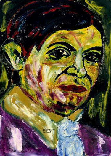 Original Expressionism Celebrity Paintings by CARMEN LUNA