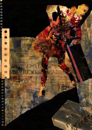 Original Dada Performing Arts Collage by CARMEN LUNA