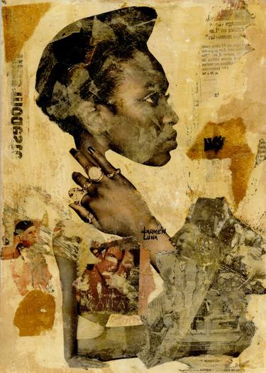 Original Women Collage by CARMEN LUNA