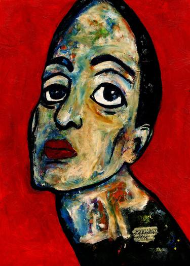 Original Expressionism Women Paintings by CARMEN LUNA